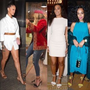 Aquazzura Women’s Suede Fringe Tassel Pump Sz 7